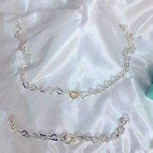Retired Tiffany& Co. Hearts link necklace AND bracelet